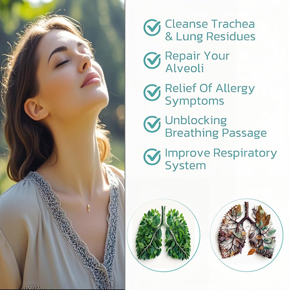 linpel Cleansing Spray Breath Easy -Herbal Oral Fresh Spray mullein