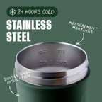 BlenderBottle Sport Flip Stainless Steel Shaker Bottle