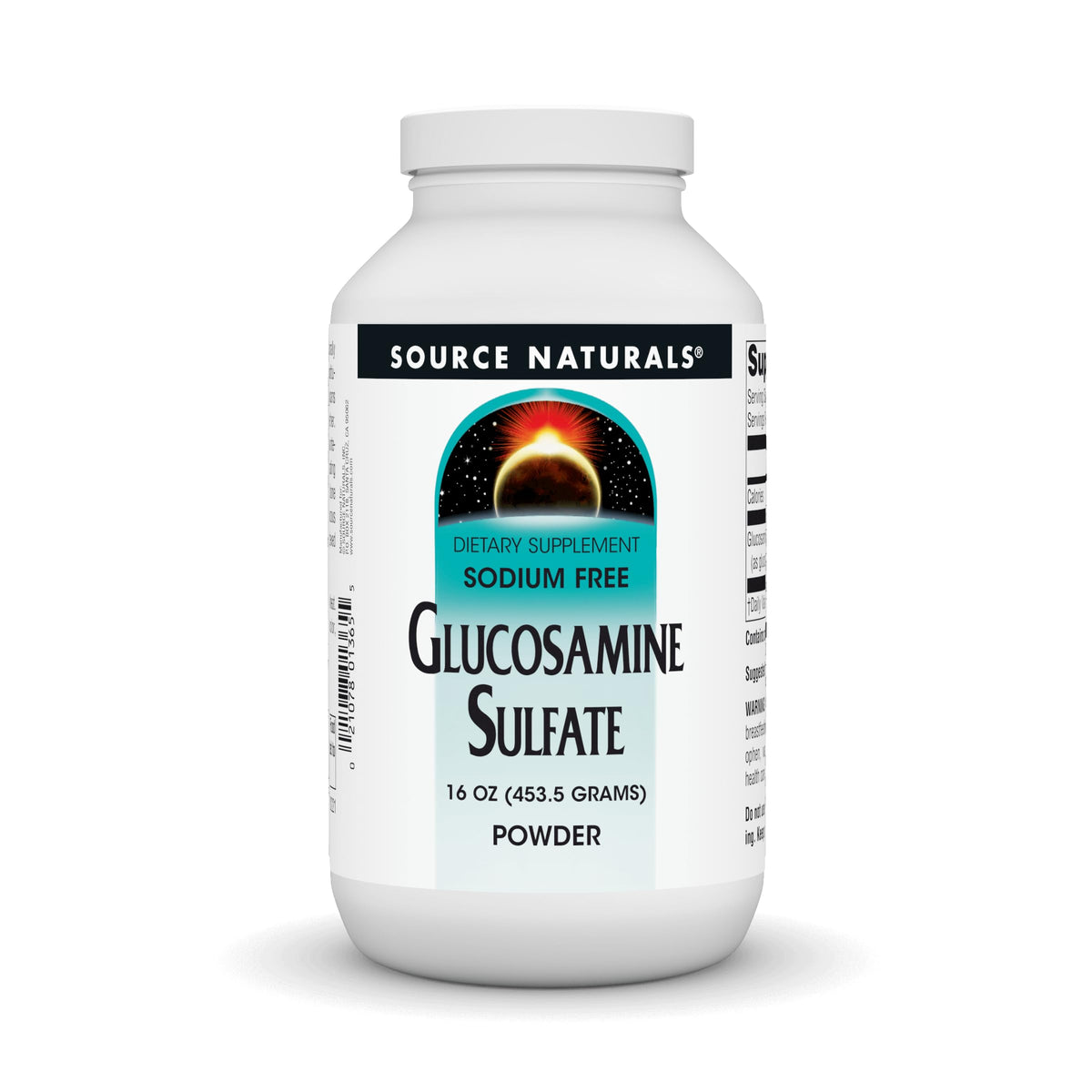 Source Naturals Glucosamine Sulfate Powder Joint Support - 16 oz