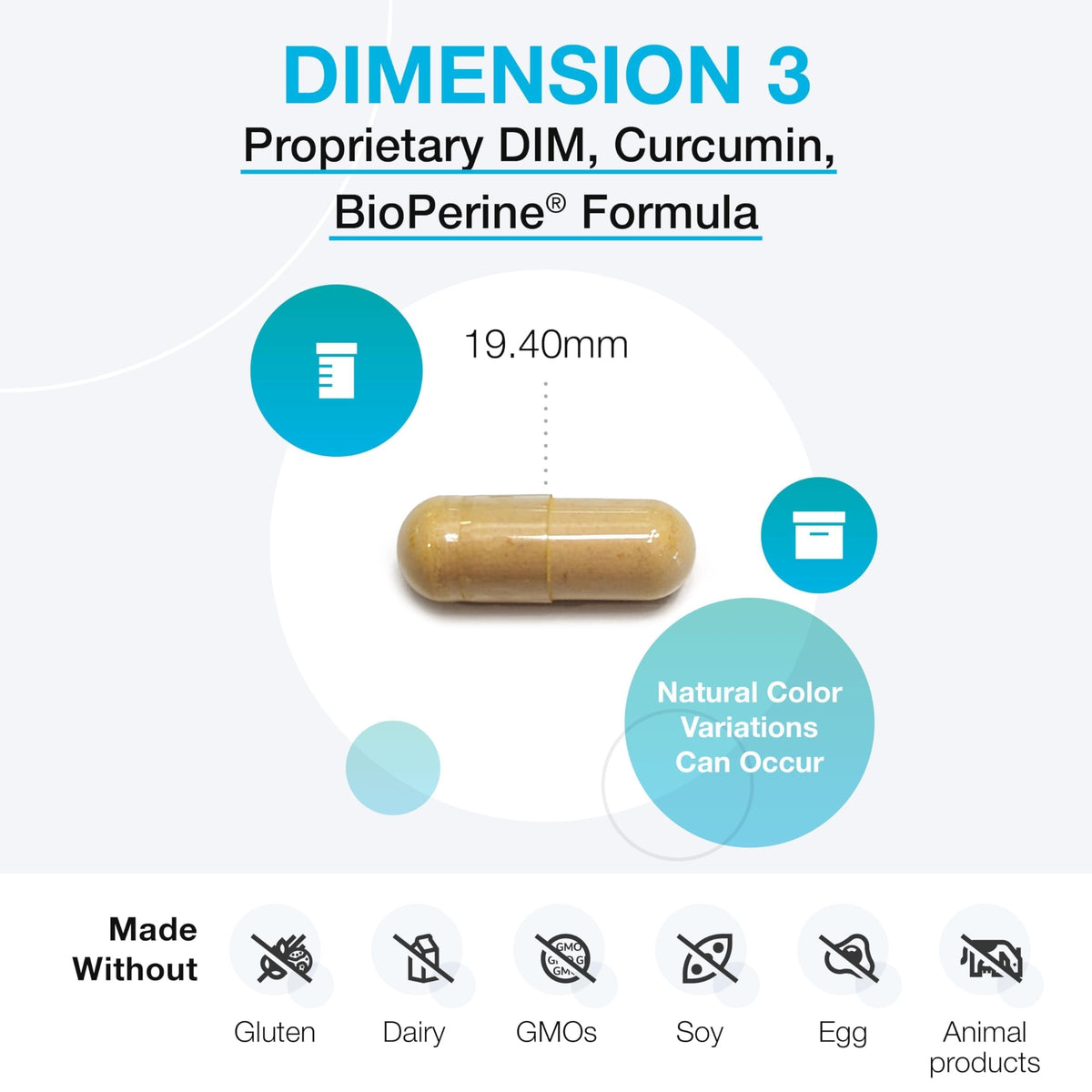 XYMOGEN Dimension 3 Hormonal Balance Support - 240 Capsules - image 3