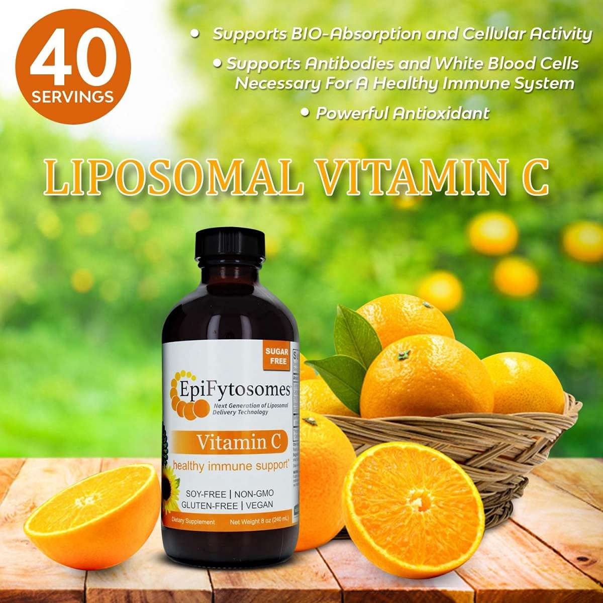 Nature's Answer Liposomal Vitamin C 1000 mg - 40 Servings - image 4