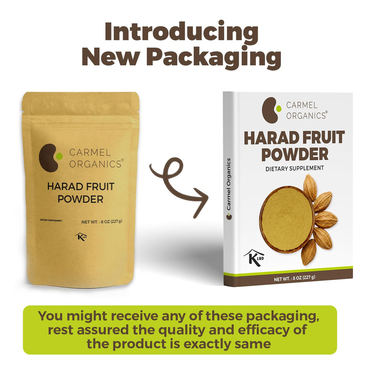 CARMEL ORGANICS Haritaki Fruit Powder - 8 Ounce - image 3