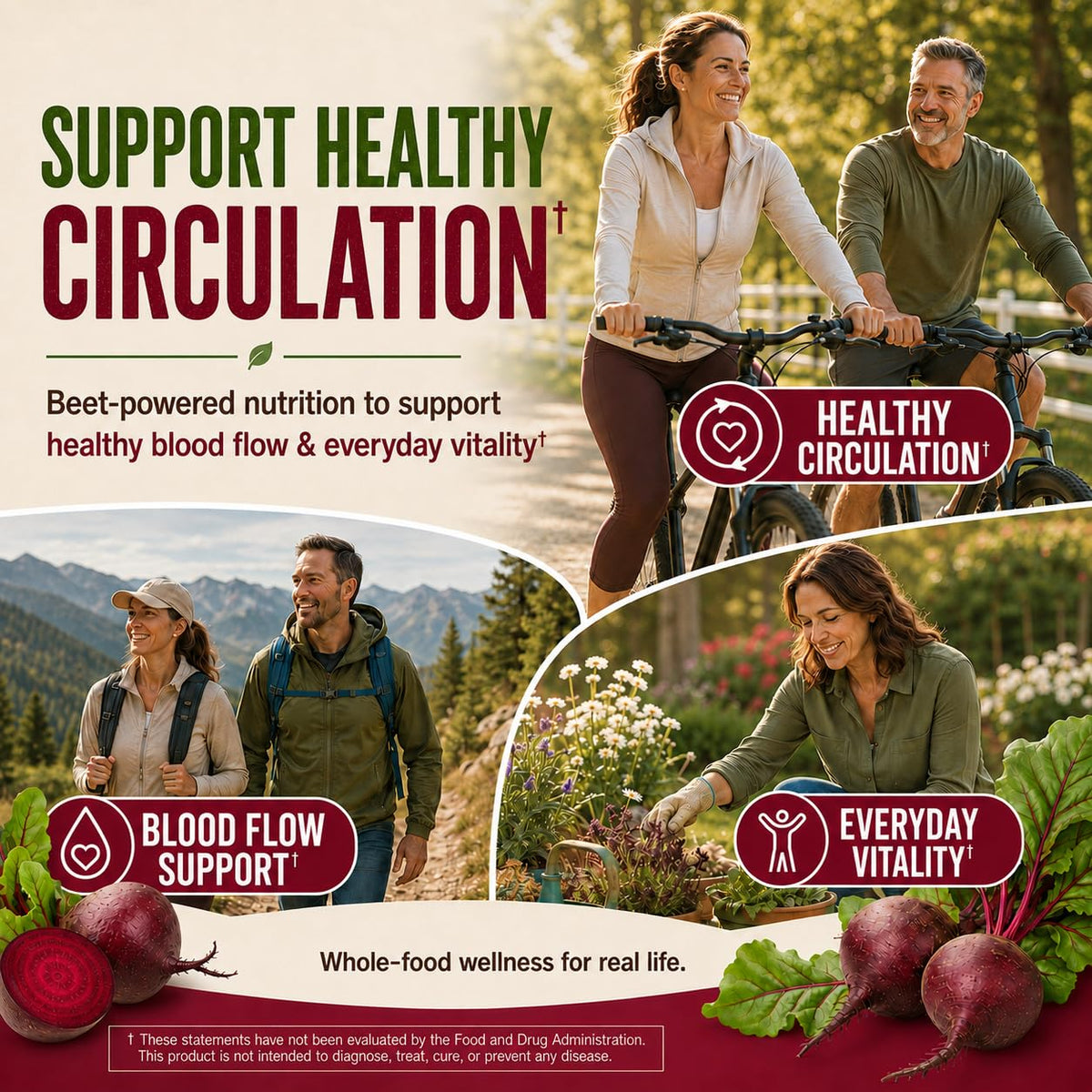 Country Farms Bountiful Beets Capsules Circulation Support - 90 Count - image 7
