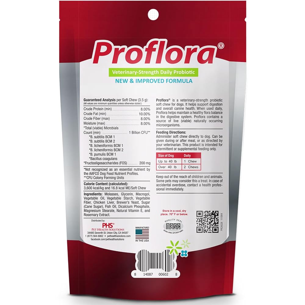 Proflora Probiotic Soft Chews for Dogs - 180 Soft Chews - image 3