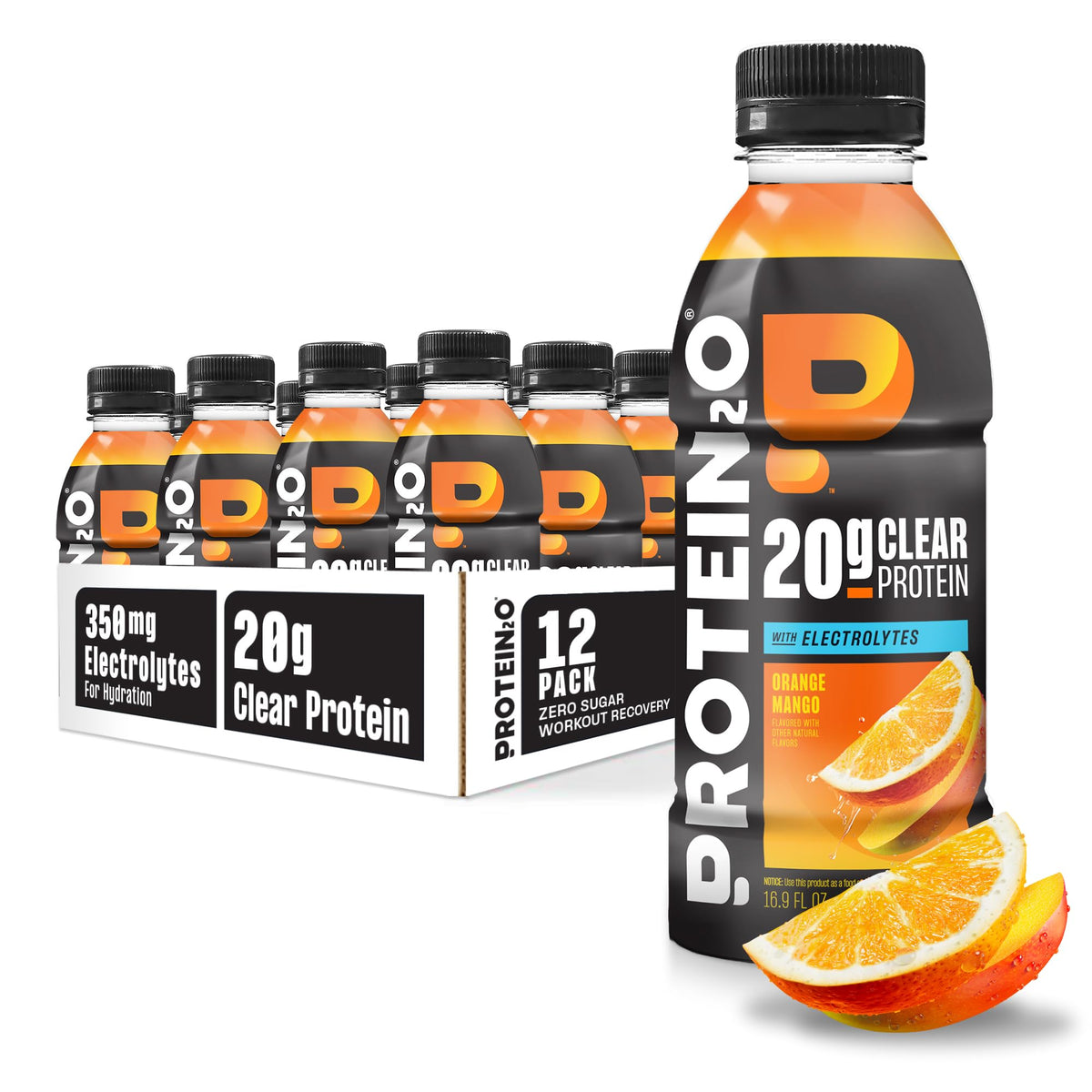 Protein2o Hydration Drink - 2-in-1 Liquid Clear Whey Protein Isolate