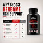 HerbaMe HGH Support Human Growth Hormone & Muscle Recovery - 90 Capsules - image 5