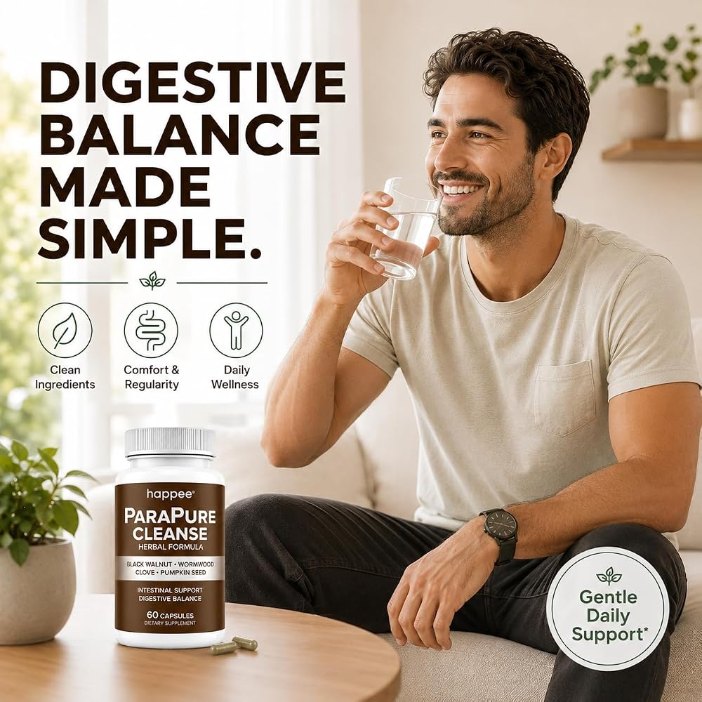 Happee Parasite Cleanse Herbal Supplement - 60 Capsules - image 6
