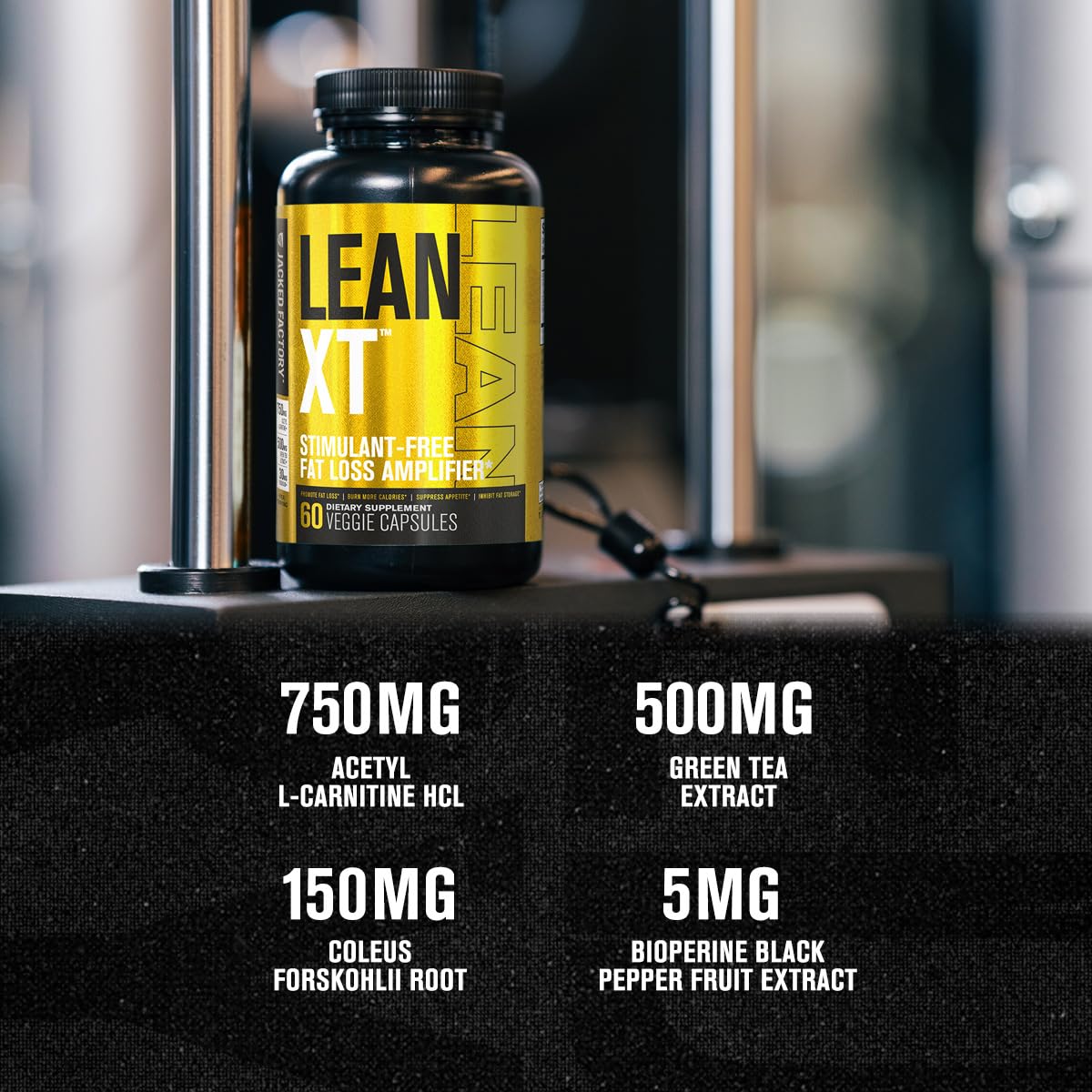 Jacked Factory Lean-XT Caffeine Free Fat Burner - 60 Capsules - image 4