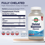 KAL Chelated Magnesium Bisglycinate - 180 Tablets - image 2