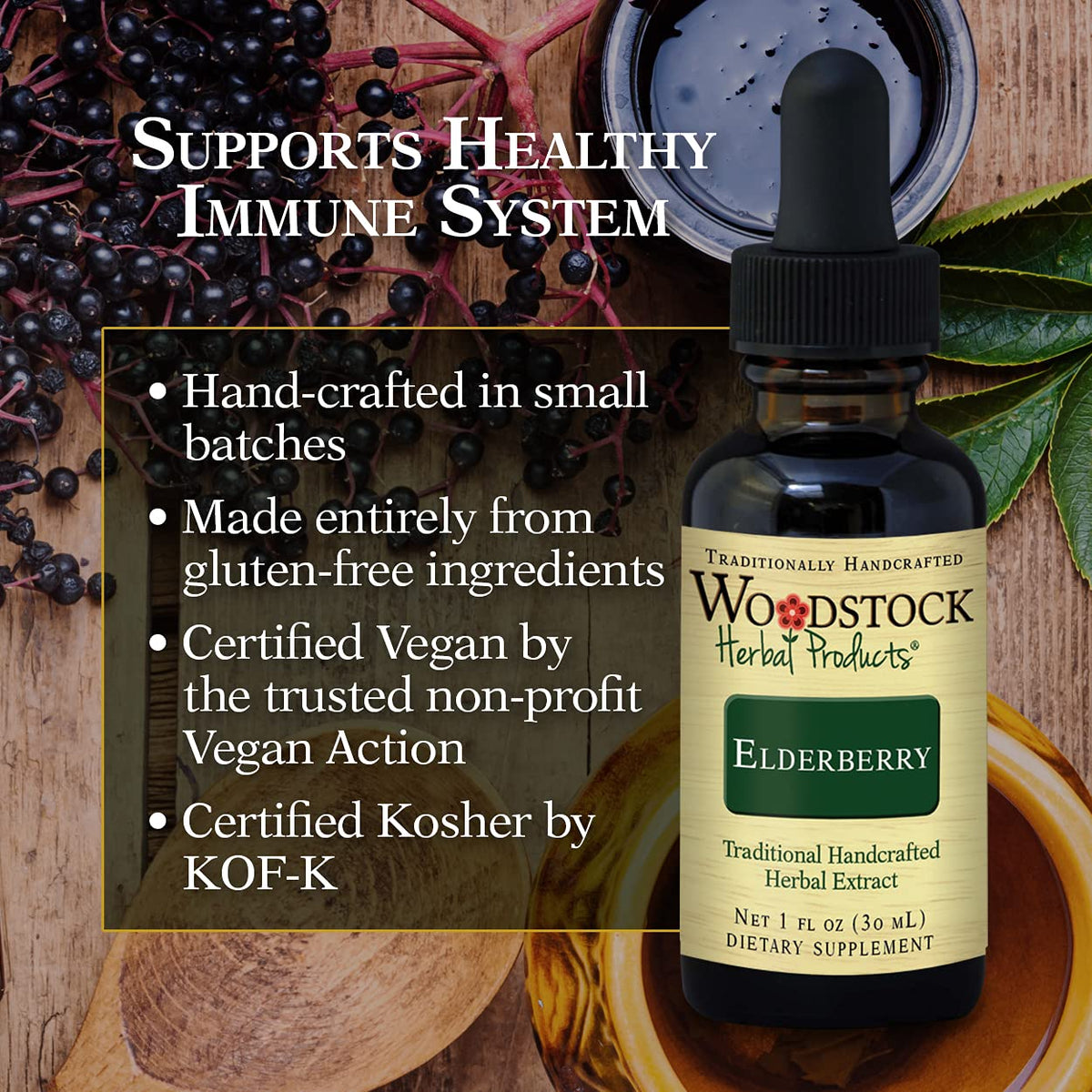 Woodstock Herbal Products Elderberry - 1 Ounce - image 3
