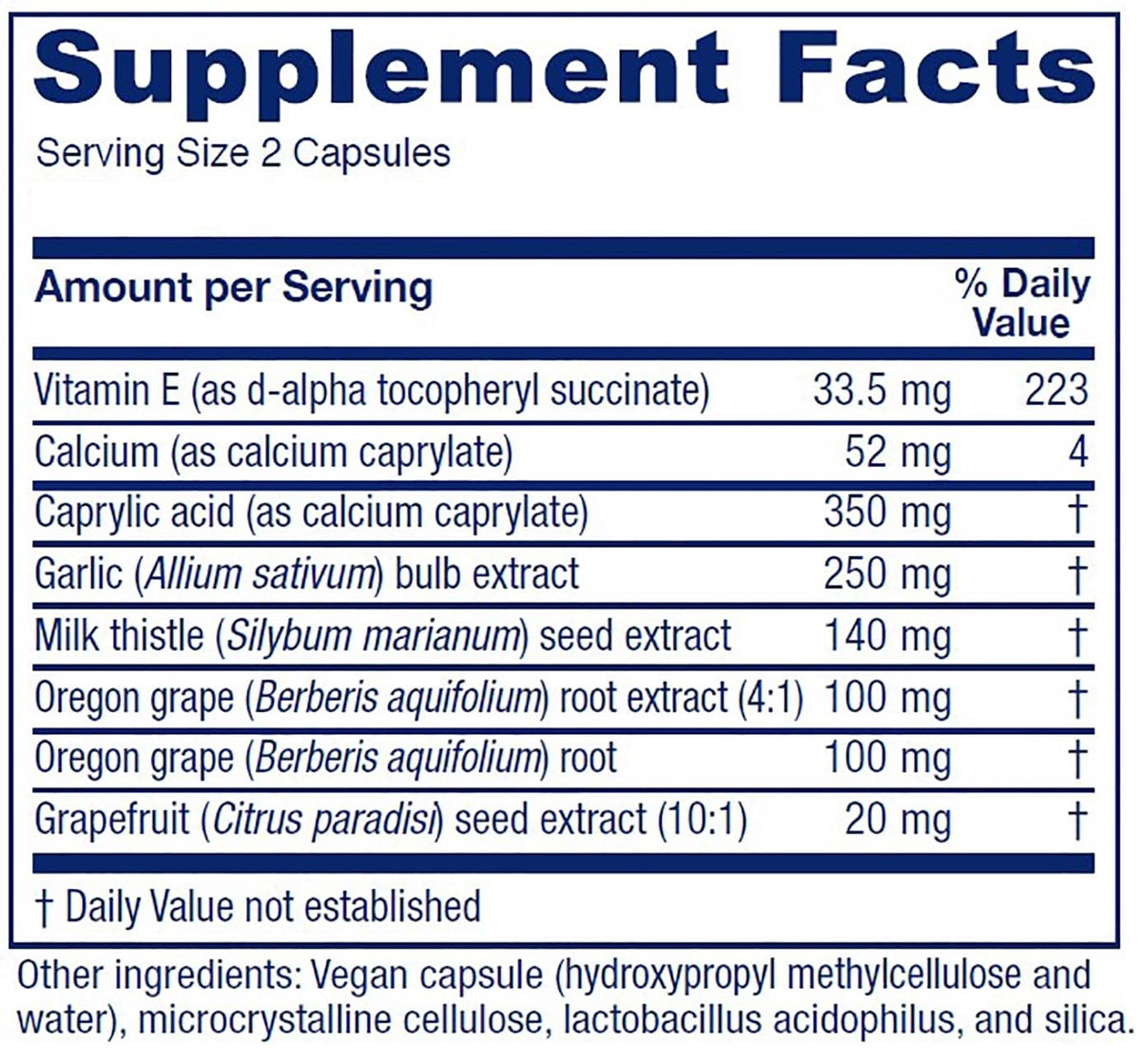 Vitanica CandidaStat, Detox Support with Caprylic Acid, Vegan