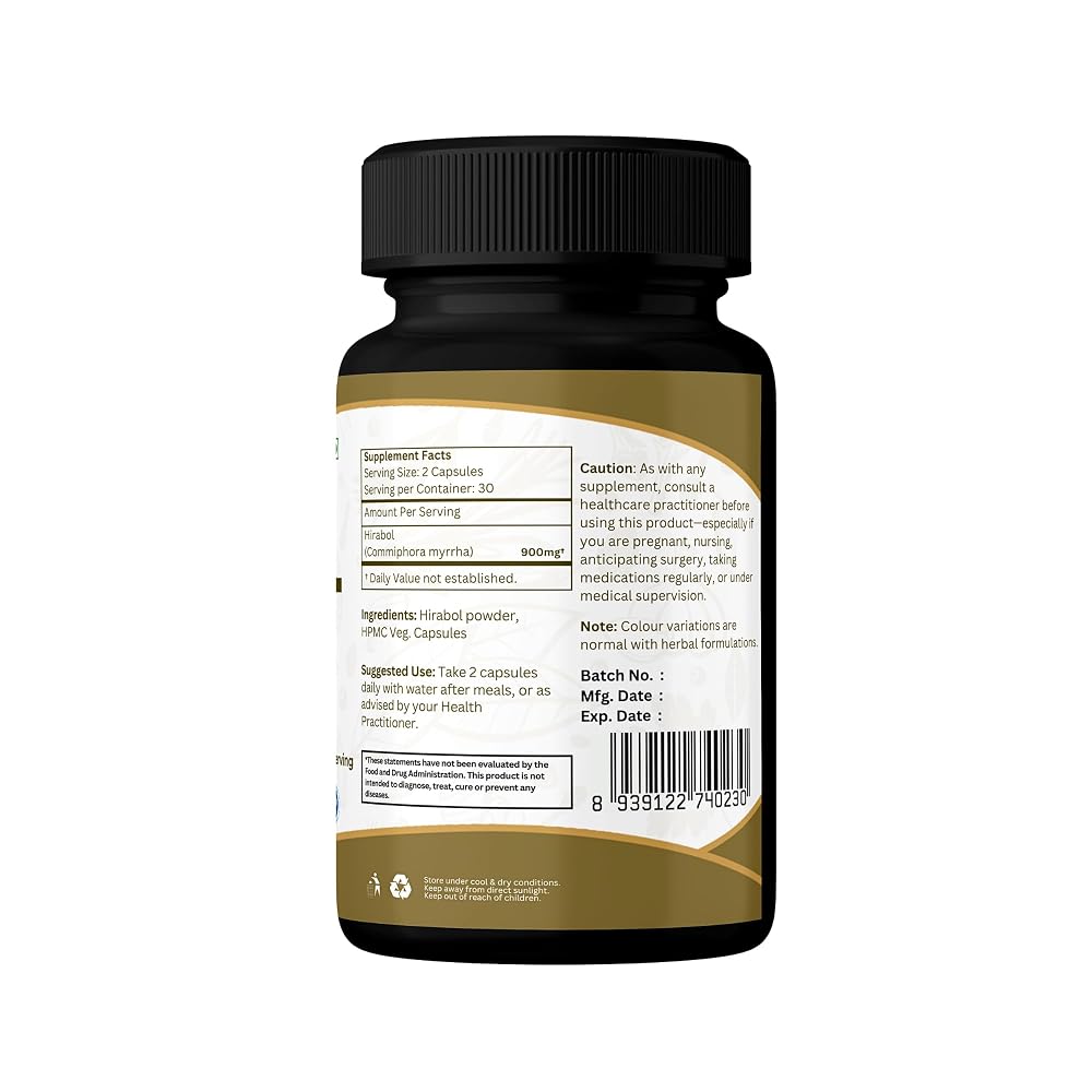 ORGANIC SPREE HIRABOL 60 Capsules