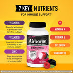 Airborne Vitamin C 1000mg + Zinc Immune Support - 232 Tablets - image 4