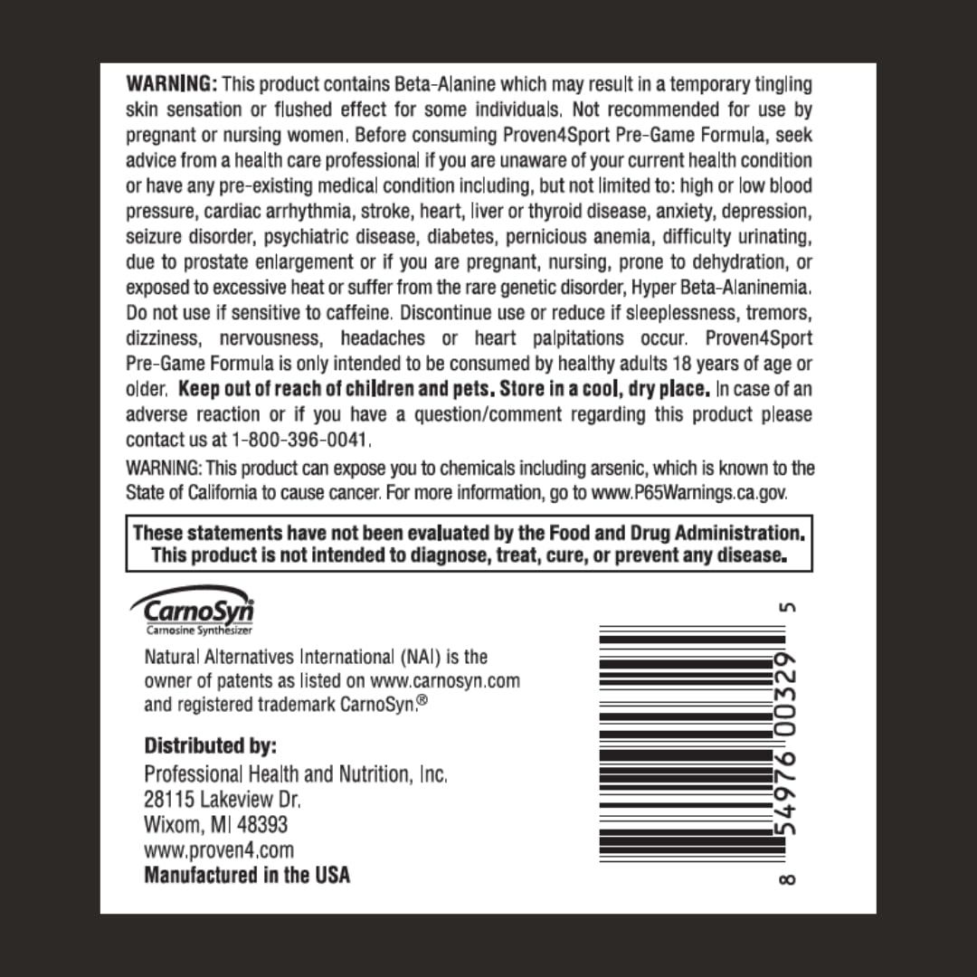 Proven4 Sport Pre Workout Powder with Creatine - 30 Servings - image 4