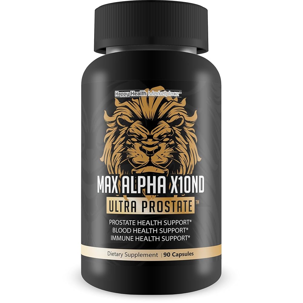 Happy Health Marketplace Max Alpha X10ND Ultra Prostate Support - Capsules