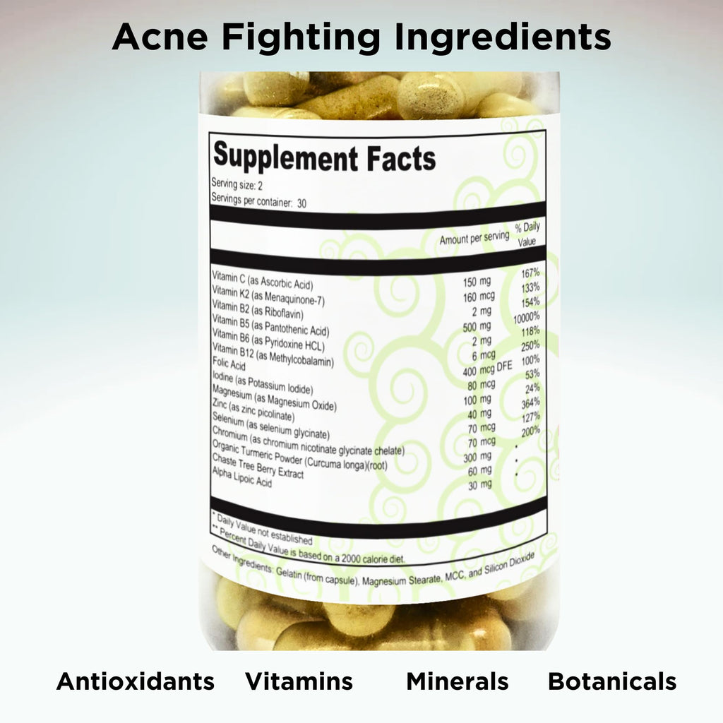 Innate Skin Clear Skin Acne Vitamins - 60 Capsules - image 4