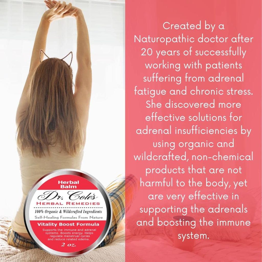 Dr. Cole's Organic Herbal Vitality Boost Balm - 2 oz - image 6
