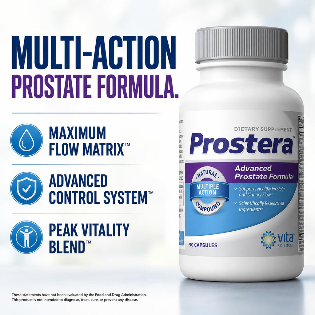 Vita Sciences Prostera Men's Prostate & Urinary Support - 90 Capsules - image 4