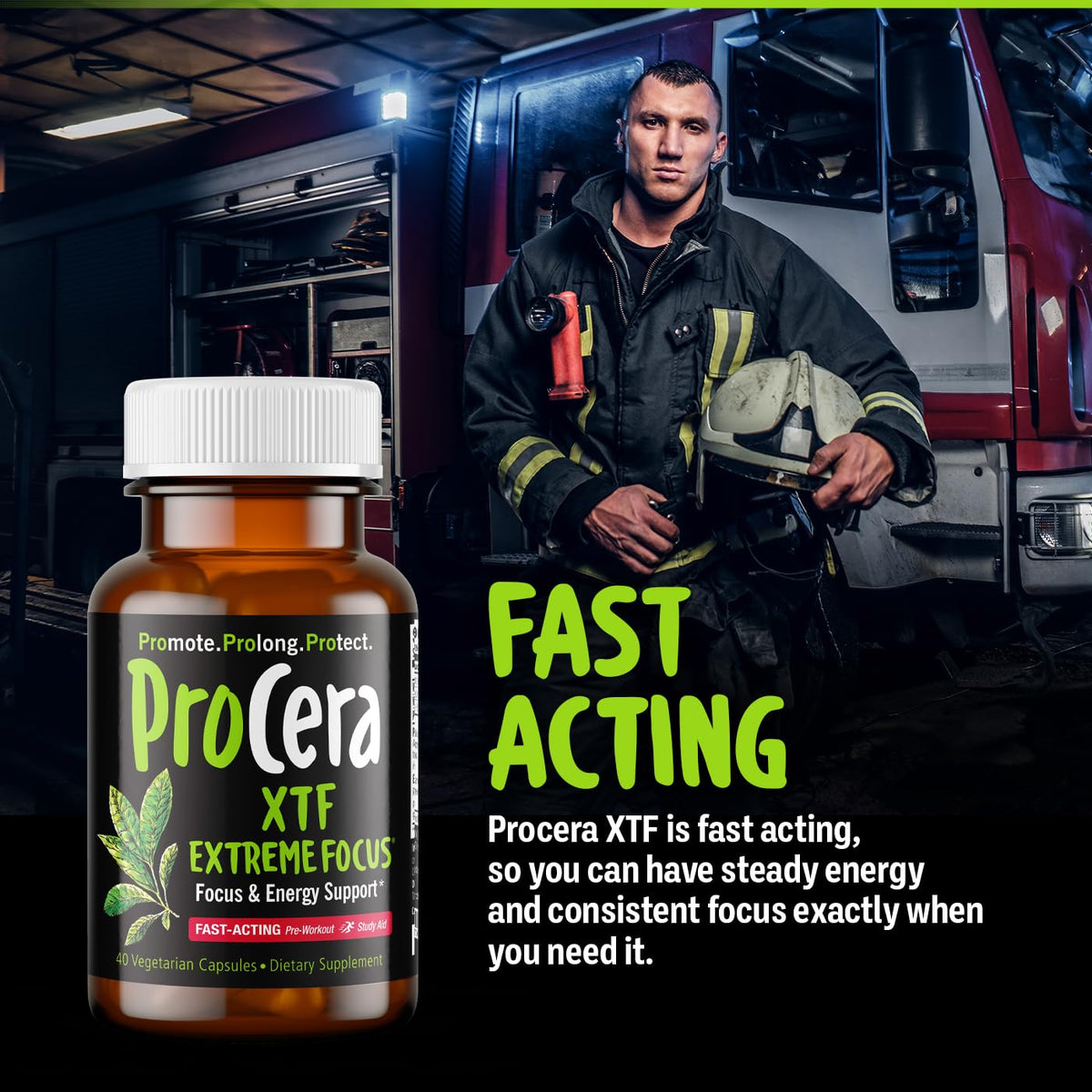 Procera XTF Brain Supplement for Focus & Memory - 40 Capsules - image 4