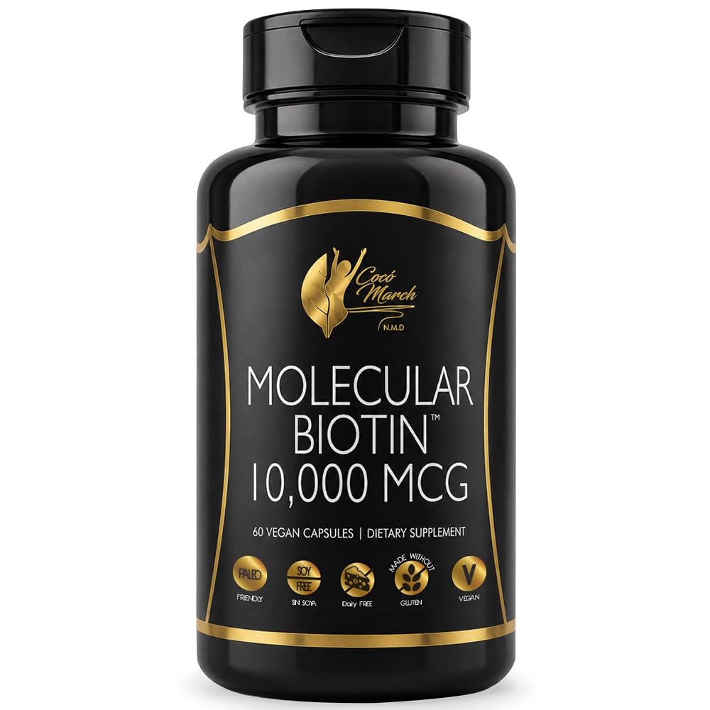 Cocó March N.M.D Molecular Biotin 10,000 mcg - 60 Capsules