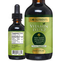 Go Nutrients Liquid Vitamin D3 K2 Drops - 1 Fl Oz