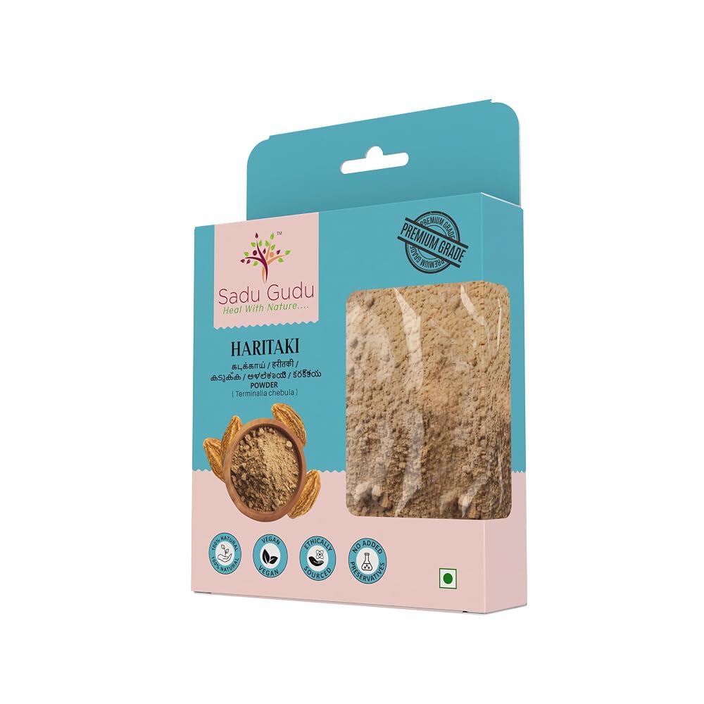 Sadu Gudu Haritaki Powder Digestive Support - 100g - image 2