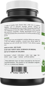 Brieofood Broccoli Sprout Extract 1000 mg - 240 Capsules - image 9