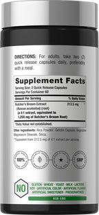 Horbäach Butchers Broom Extract - 120 Capsules - image 2