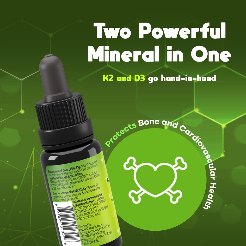 ACTIVATION Perfect K2D3 Vitamin D3 with K2 Liquid - 15 ml - image 7