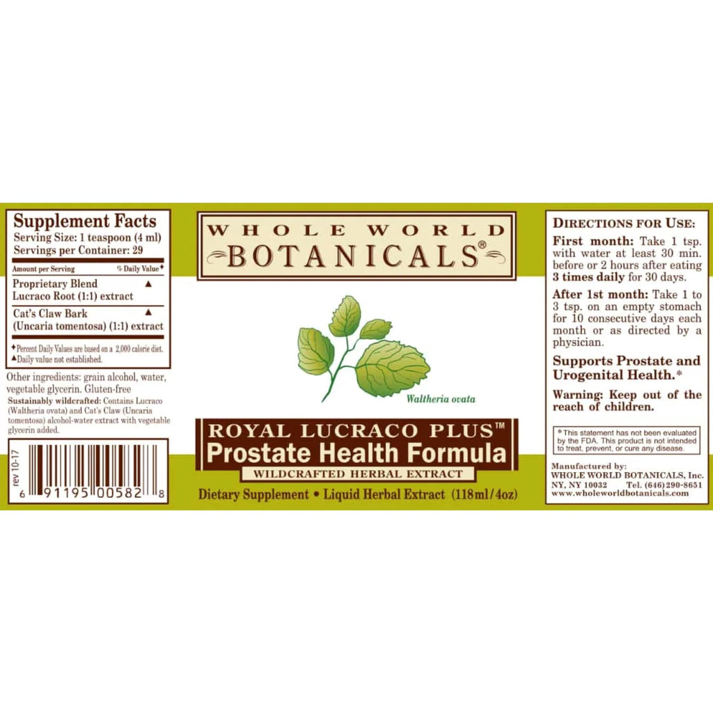 Whole World Botanicals Royal Lucraco Plus Liquid Extract - 4 fl oz - image 2