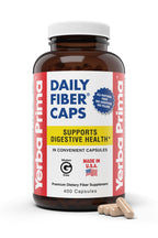 Yerba Prima Daily Fiber Caps Formula - 400 Capsules
