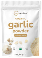Micro Ingredients Organic Garlic Powder - 3 lb