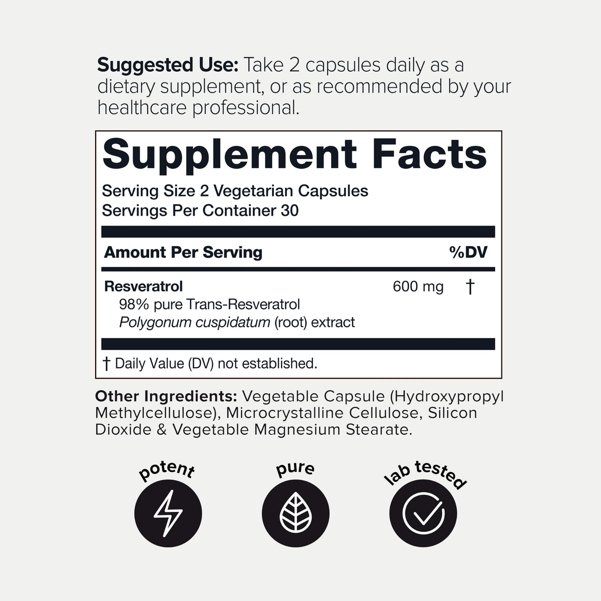 Toniiq Resveratrol Listings