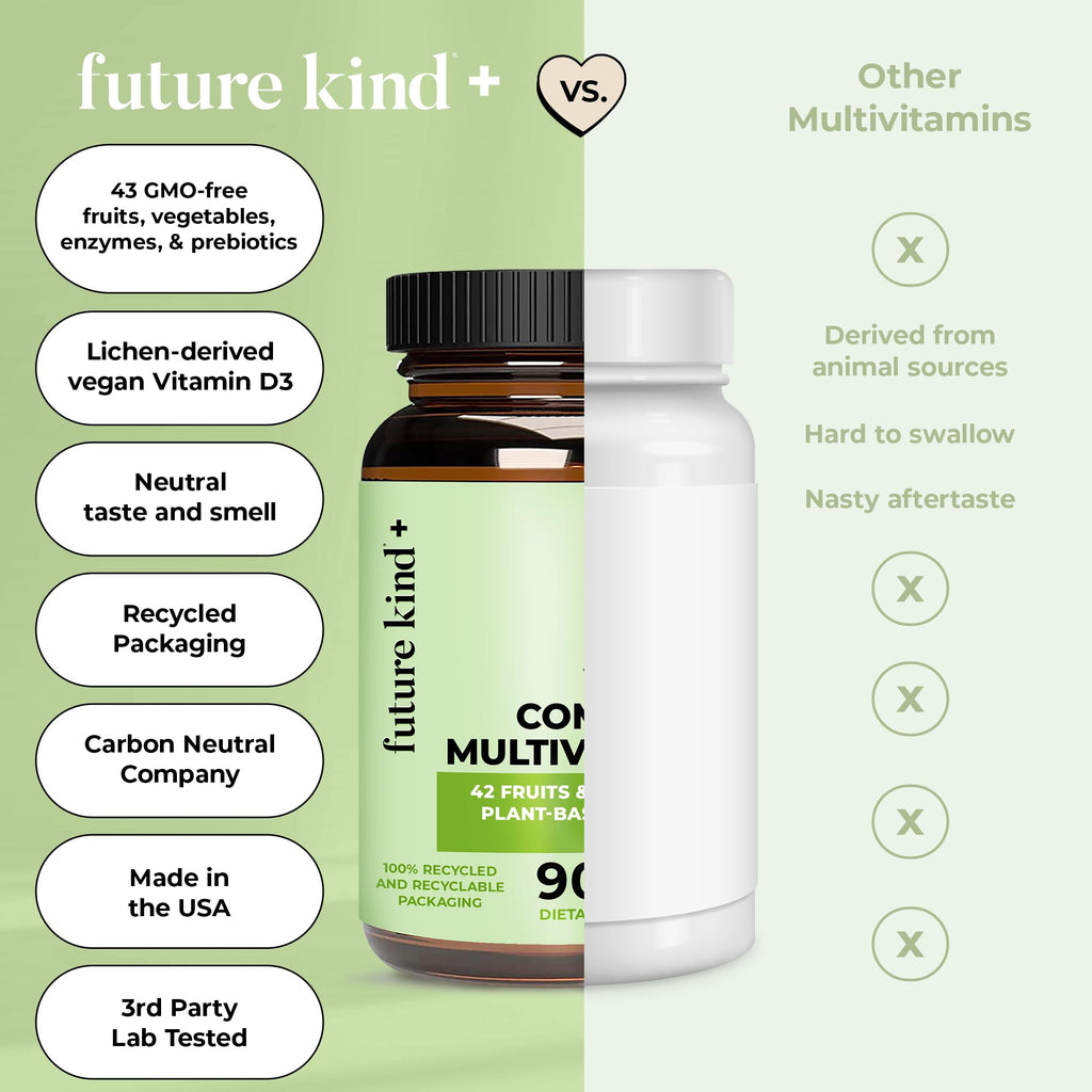 Future Kind Vegan Multivitamin Complete 42-in-1 - 90 Capsules - image 6