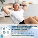 LILICARE Sugar Free Magnesium Gummies 400mg for Women Men