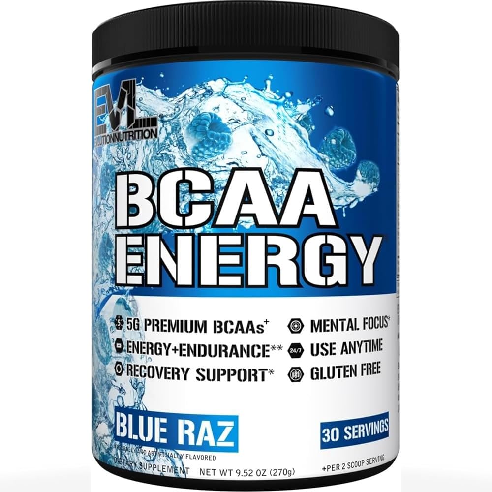 Evlution EVL BCAAs Amino Acids Powder - Rehydrating BCAA Powder Post