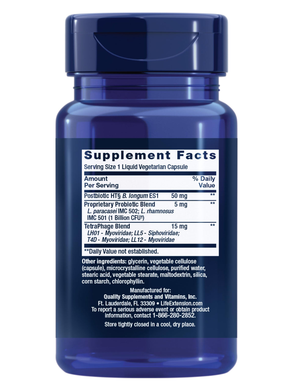 Life Extension FLORASSIST Probiotic GI with Phage Technology - 30 Capsules - image 2