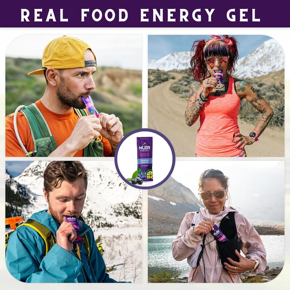 Muir Energy Blueberry Bergamot Real Food Energy Gel - 10 Count - image 4