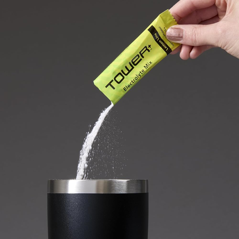 Tower+ Electrolyte Mix Sugar-Free Hydration Powder - 30 Packets - image 3