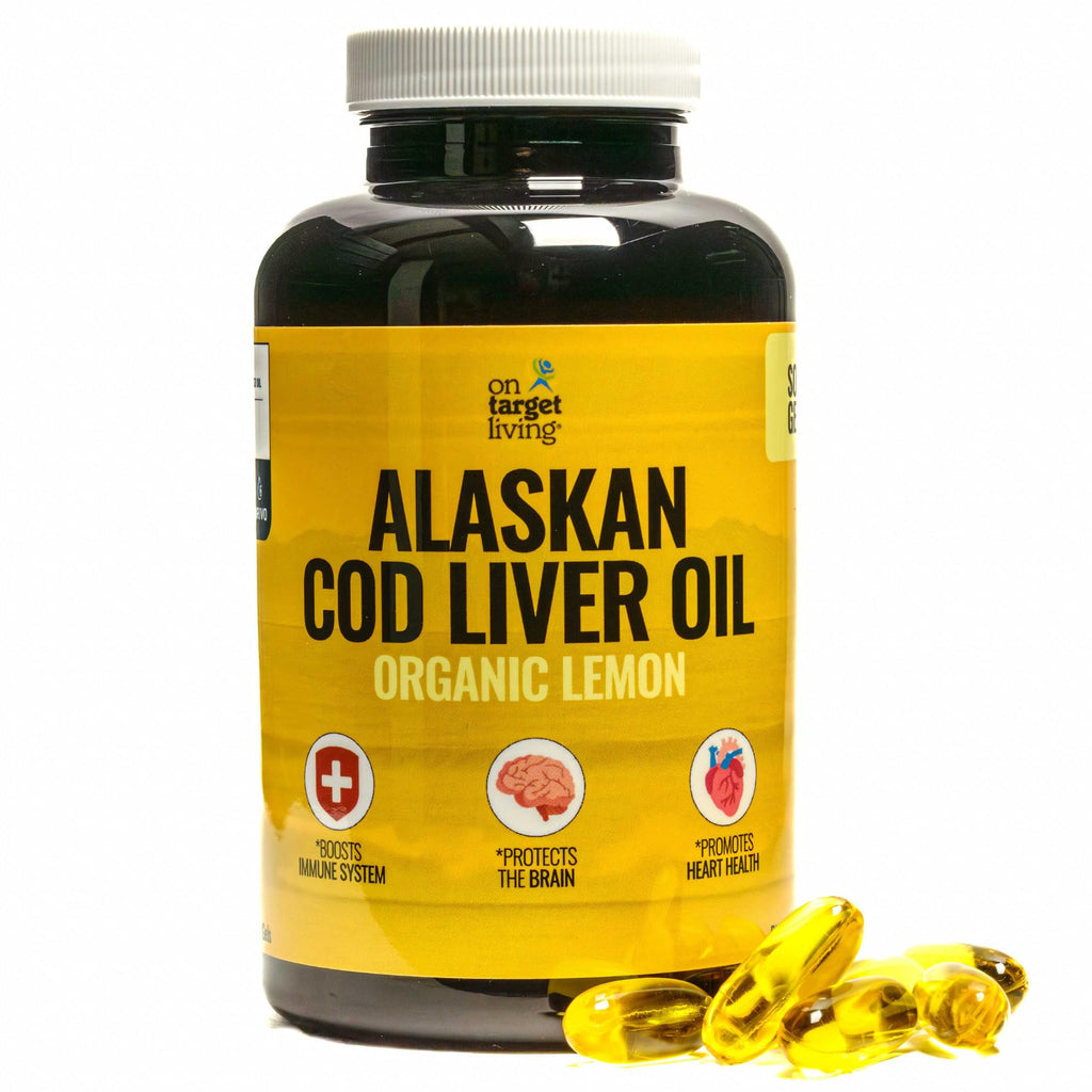 On Target Living Alaskan Cod Liver Oil - 120 Softgels