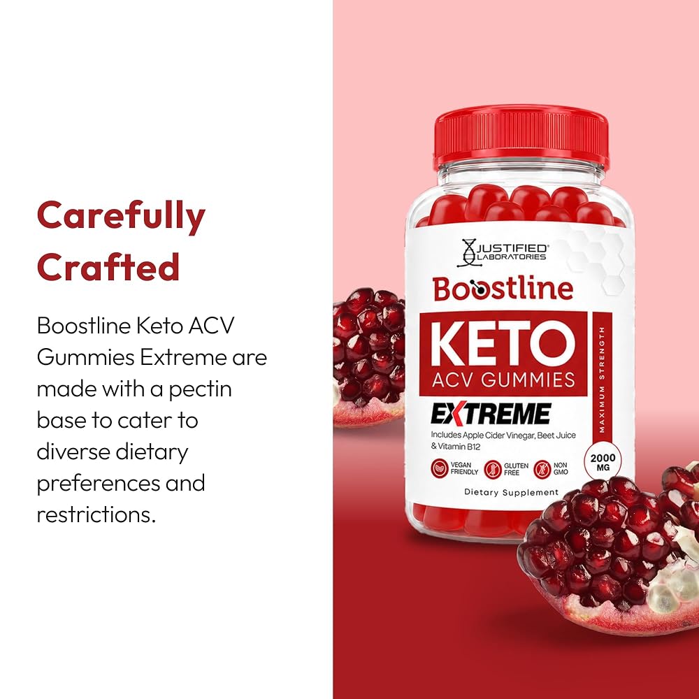 Justified Laboratories Boostline Keto ACV Gummies Extreme - Made