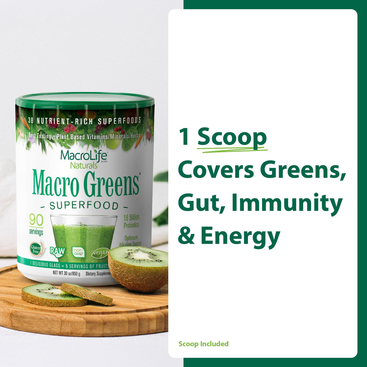 MacroLife Naturals Miracle Reds Superfood Powder