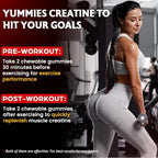 Trupretty Creatine Monohydrate Gummies for Women & Men
