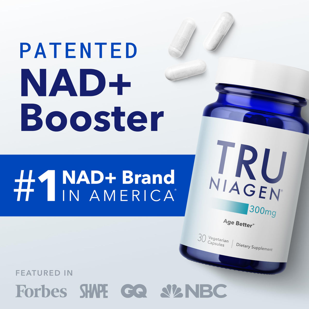 TRU NIAGEN Patented NAD+ Supplement