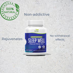 BH Herbal Solutions Sleep Well Natural Sleep Aid - 30 Capsules - image 2