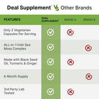 DEAL SUPPLEMENT 14-in-1 Irish Sea Moss Complex - 240 Vegetarian Capsules - image 5