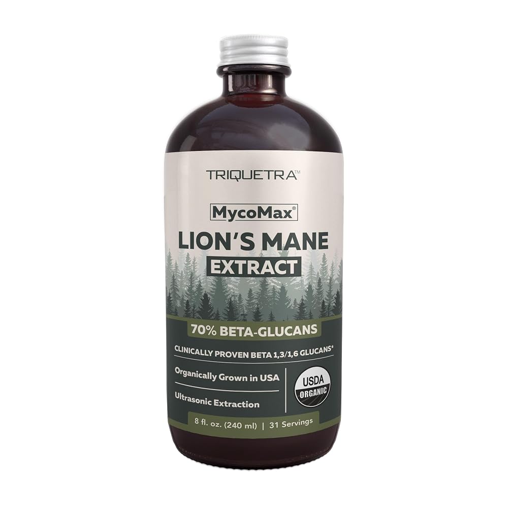 Triquetra Health MycoMax Lions Mane - 70% Beta Glucans