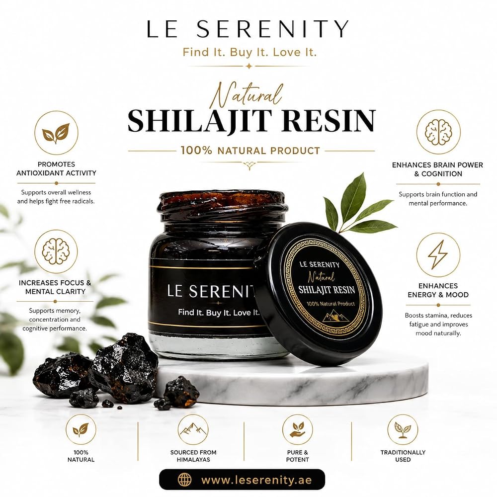 LESERENITY Pure Shilajit Resin – Himalayan Shilajit - 30g - image 2