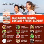 Simply Potent Adrenal Support and Cortisol Manager - 90 Capsules - image 3