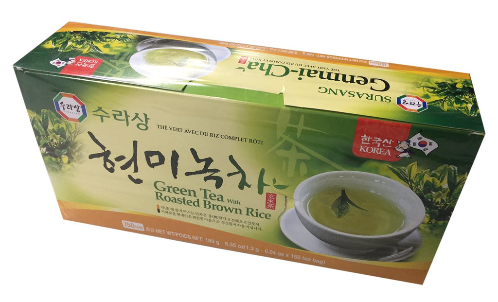 Korean Green Tea with Roasted Brown Rice - 1 Pack - image 3